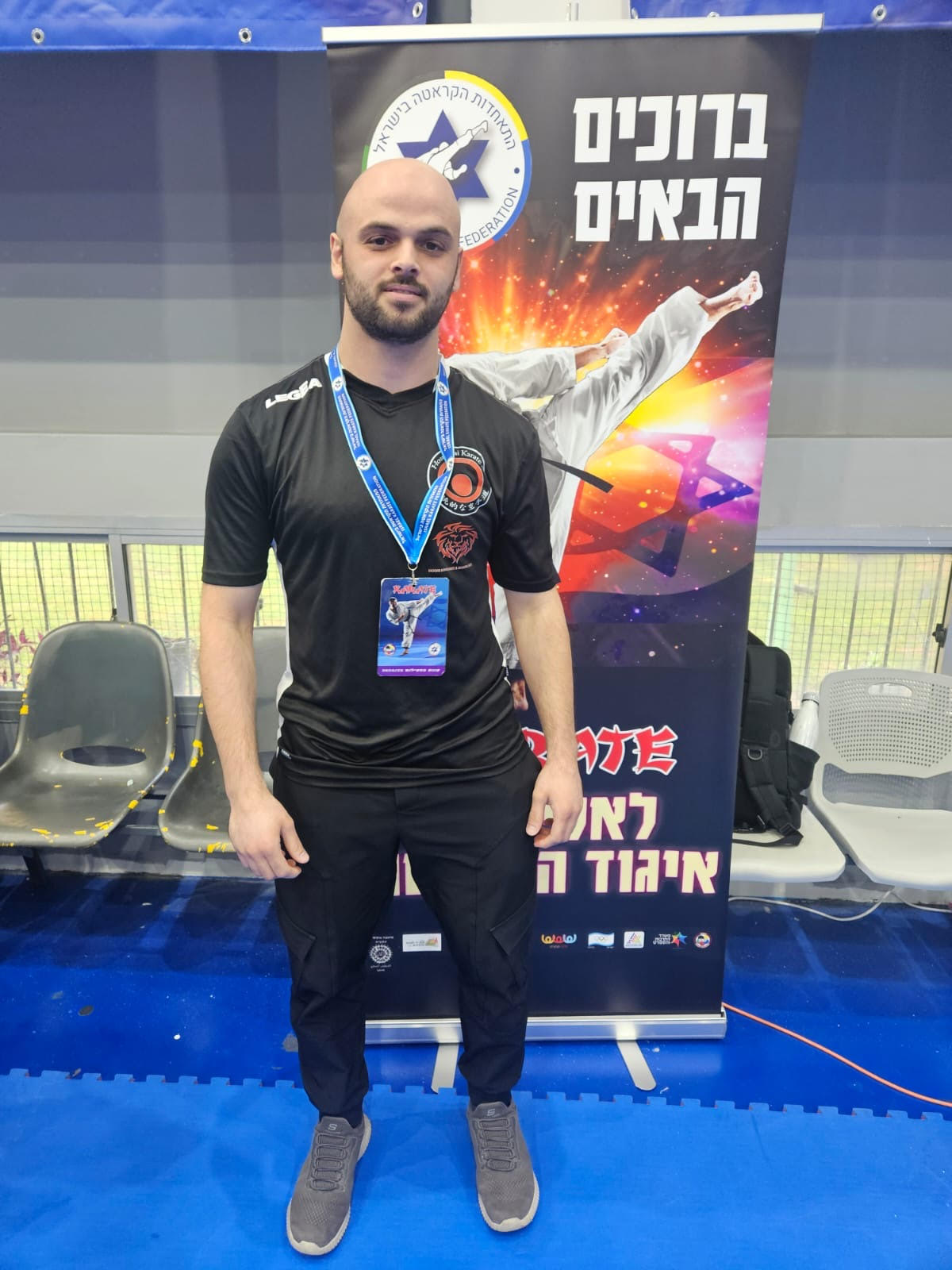 ابطال وبطلات مدرسة حسني عرار للكراتيه يشاركون في بطولة اسرائيل للكراتيه للعام 2025